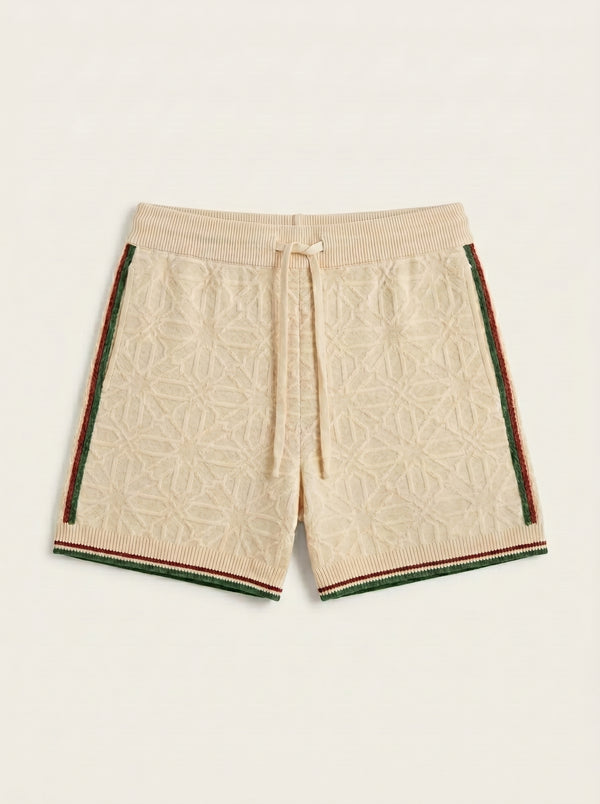 Pantalon court rayé Andalou