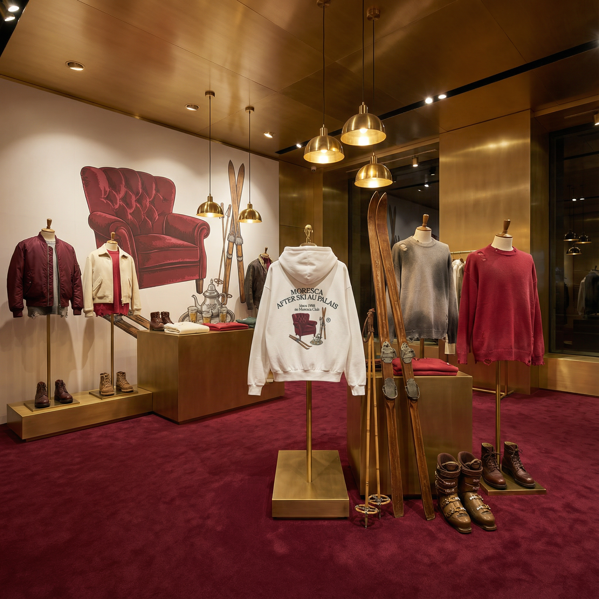 Après le ski au Palais