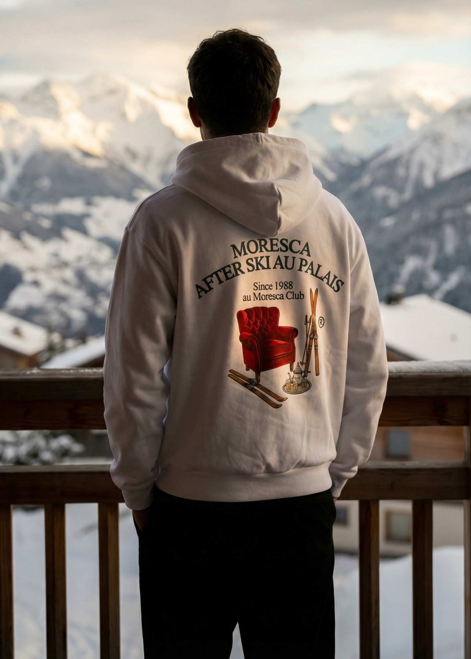 Sweat à capuche After Ski