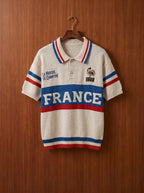 Polo en maille France Heritage