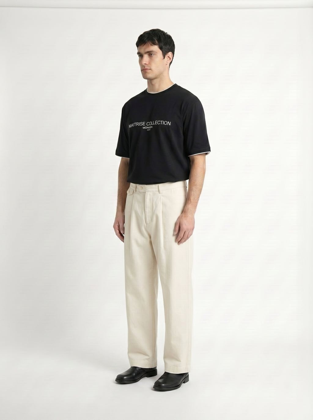 Adjustable Waist Straight-Leg Pants