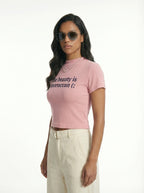 Slim Fit Mock Neck T-Shirt