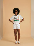 Maillot de football rayé