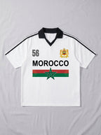 Maillot de football rayé
