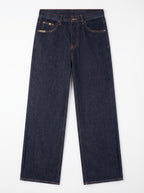 Denim Straight Leg Jeans