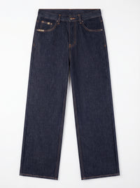 Denim Straight Leg Jeans