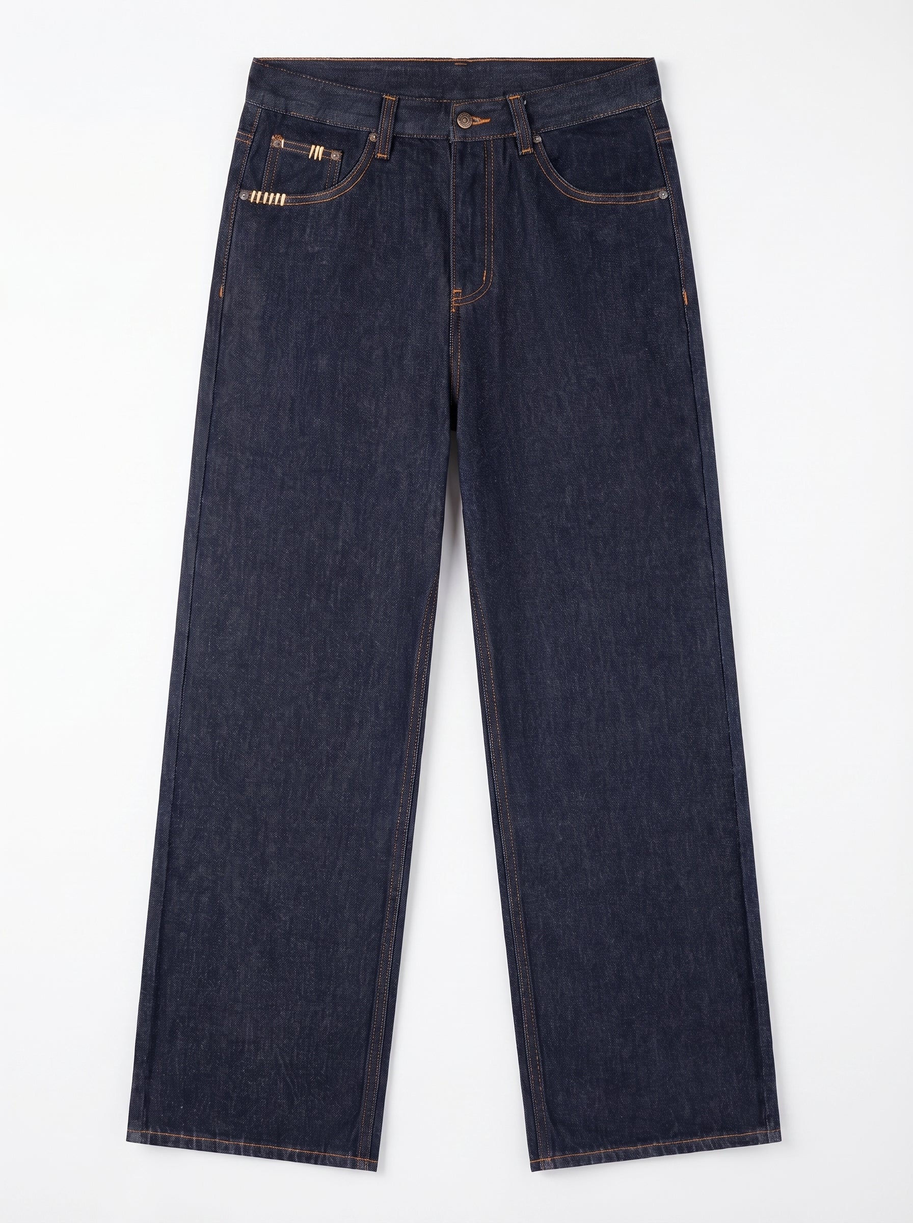 Jean droit en denim