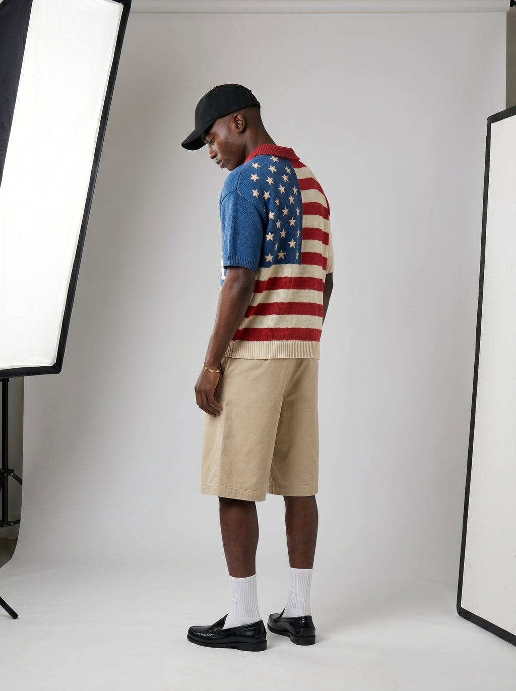 USA Heritage Knit Polo