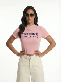 Slim Fit Mock Neck T-Shirt
