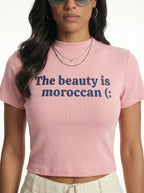 Slim Fit Mock Neck T-Shirt