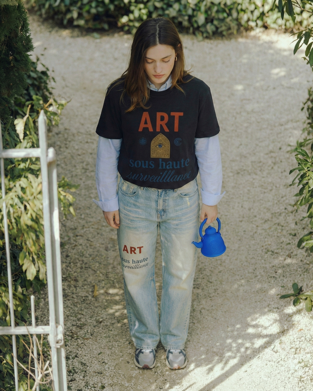 T-shirt protégé de l'art