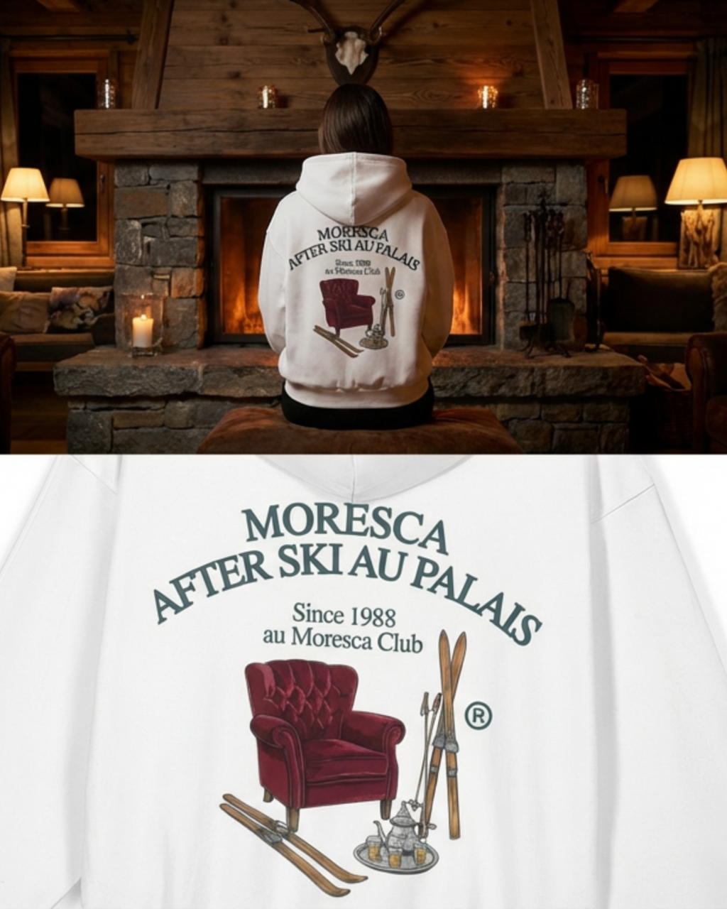 Sweat à capuche After Ski