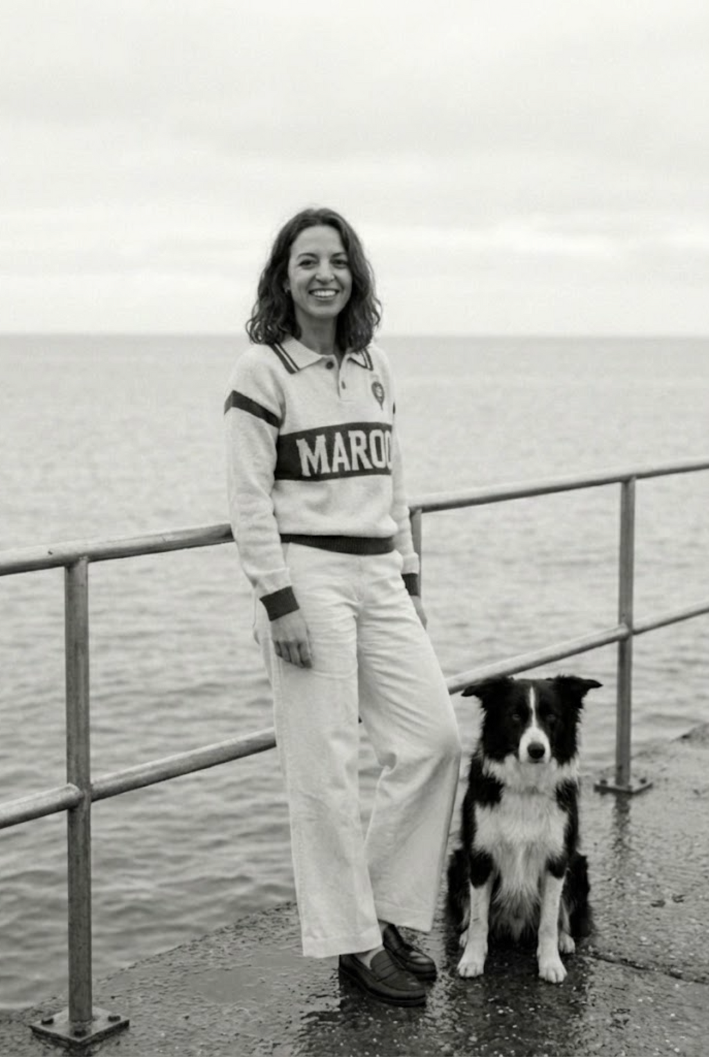 Polo Heritage oversize à manches longues 