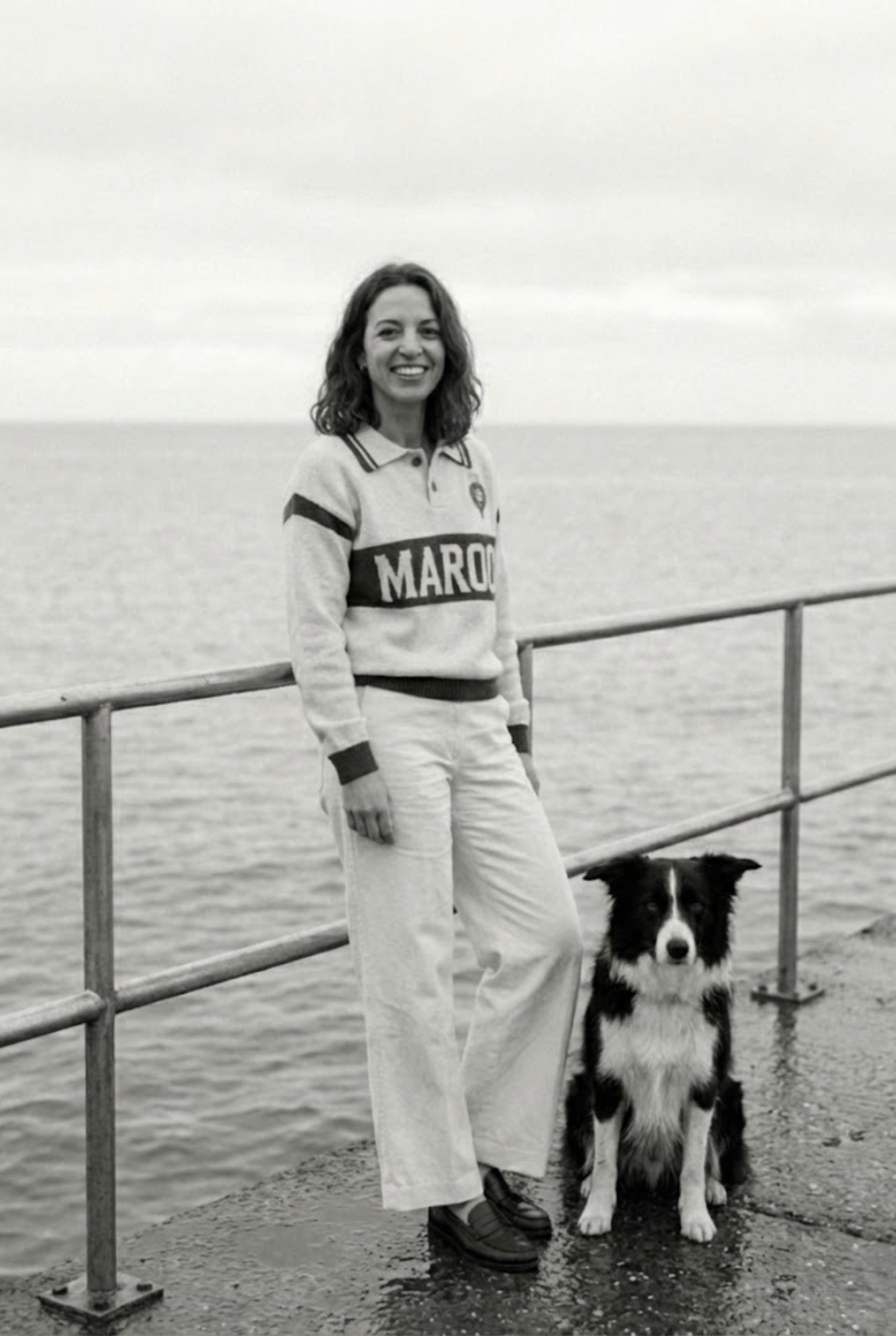 Polo Heritage oversize à manches longues 