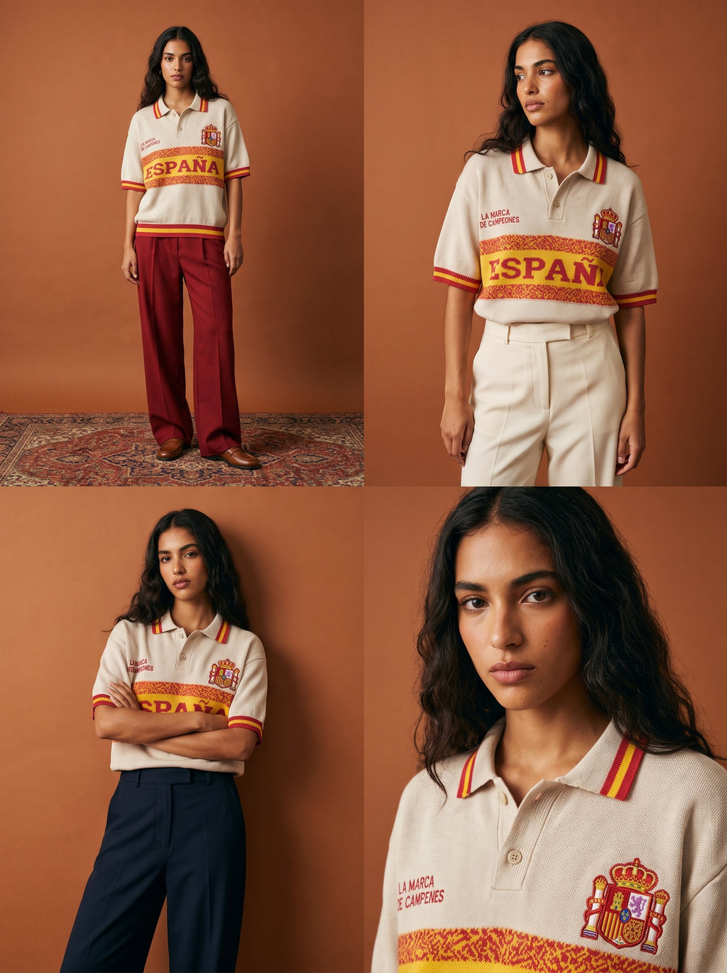 Polo en maille España Heritage