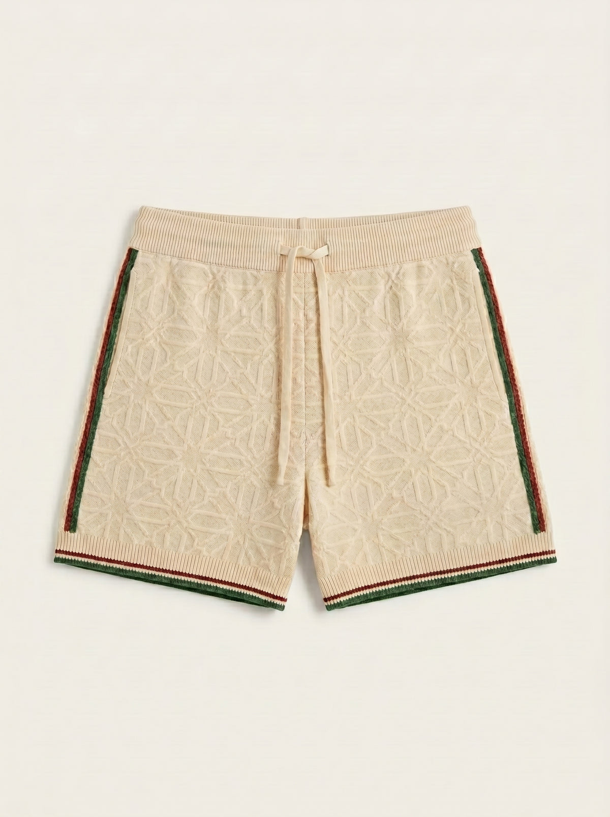 Pantalon court rayé Andalou