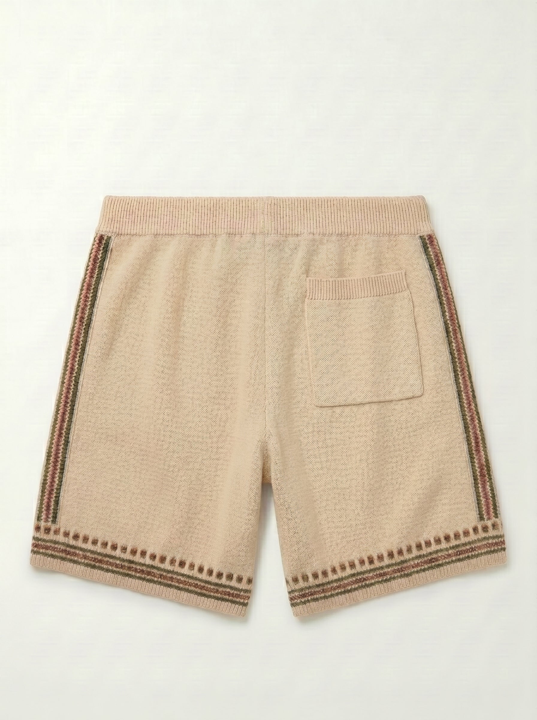 Rayures courtes motif losange