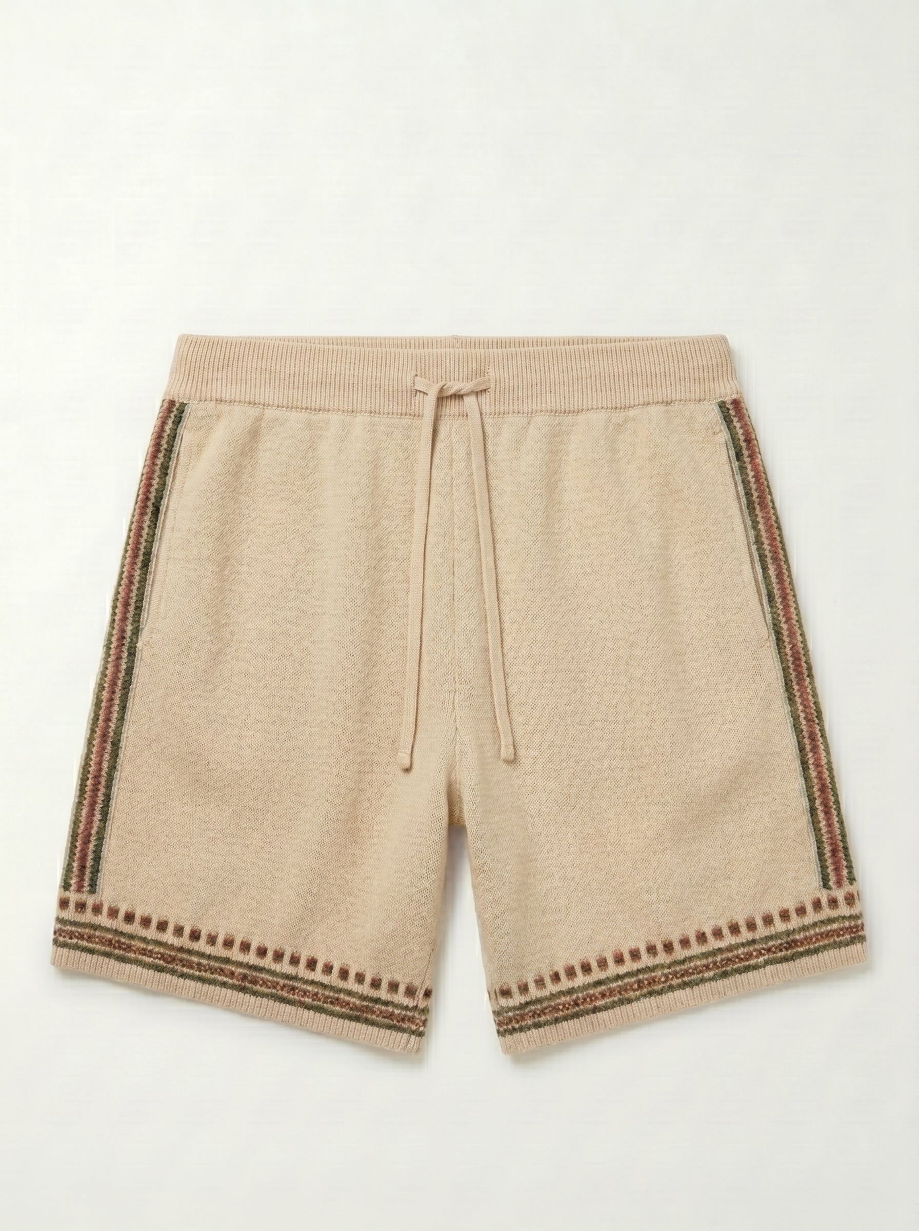 Rayures courtes motif losange