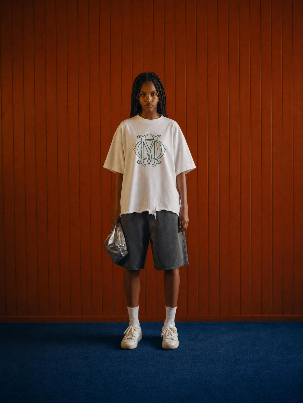 Moresca Ornate Monogram T-Shirt