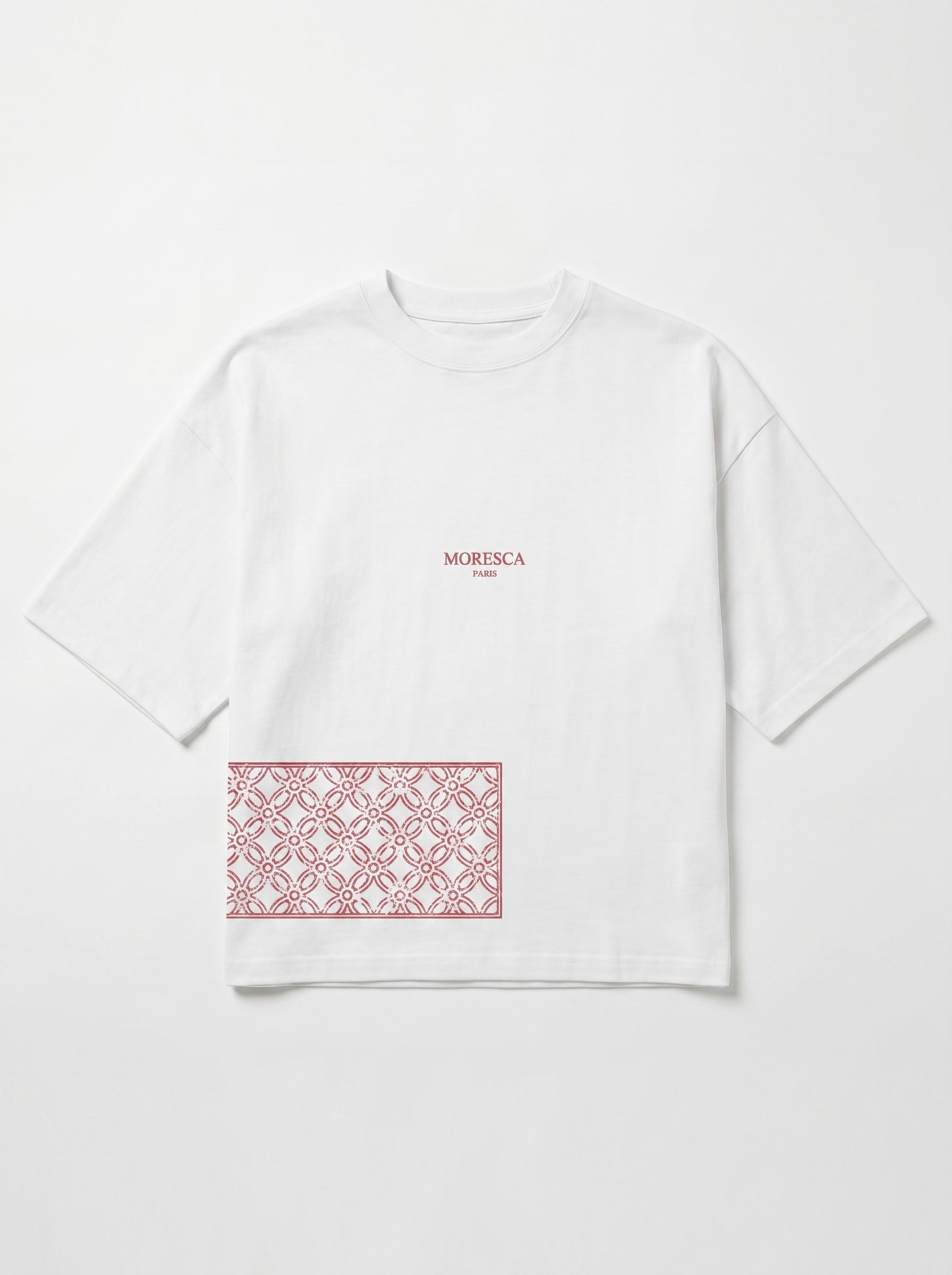 T-shirt à manches courtes Mosaique brodée