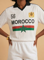 Maillot de football rayé