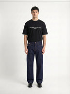 Denim Straight Leg Jeans